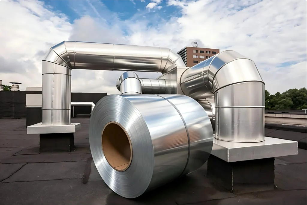 DX51D Z140 Galvanized Steel Coil