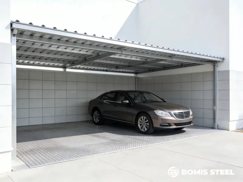 AÇO BOMIS: Aplicações minimalistas em aço galvanizado