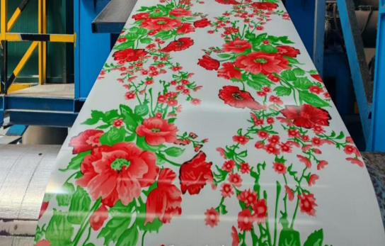 Flower pattern PPGI PPGL