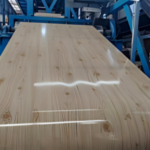 Bobinas de acero/aluminio laminadas con película de PVC con acabado de madera