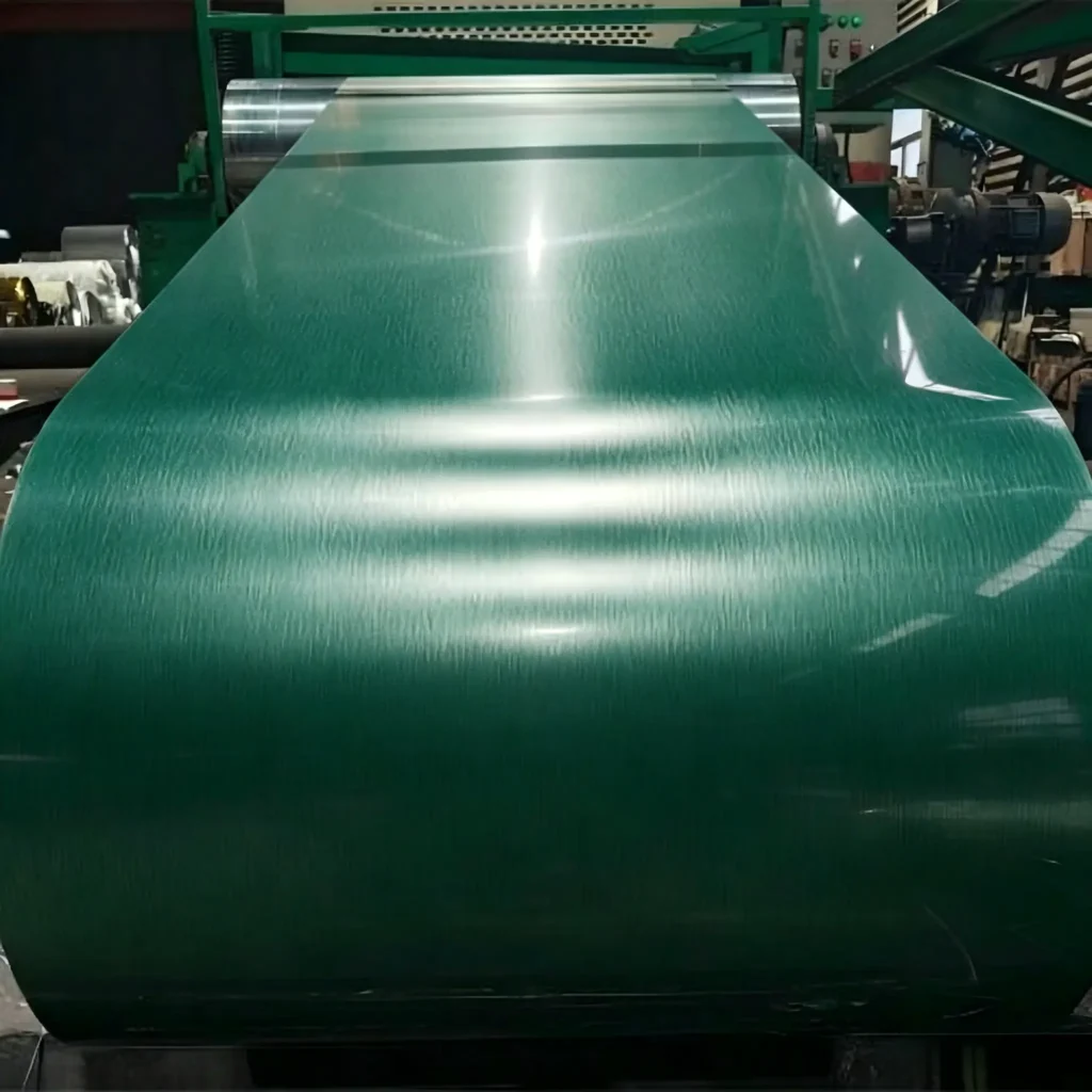 Laminated wire drawing film metal roll