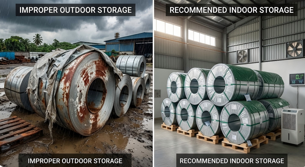 The Importance of Moisture Protection for Steel Coils
