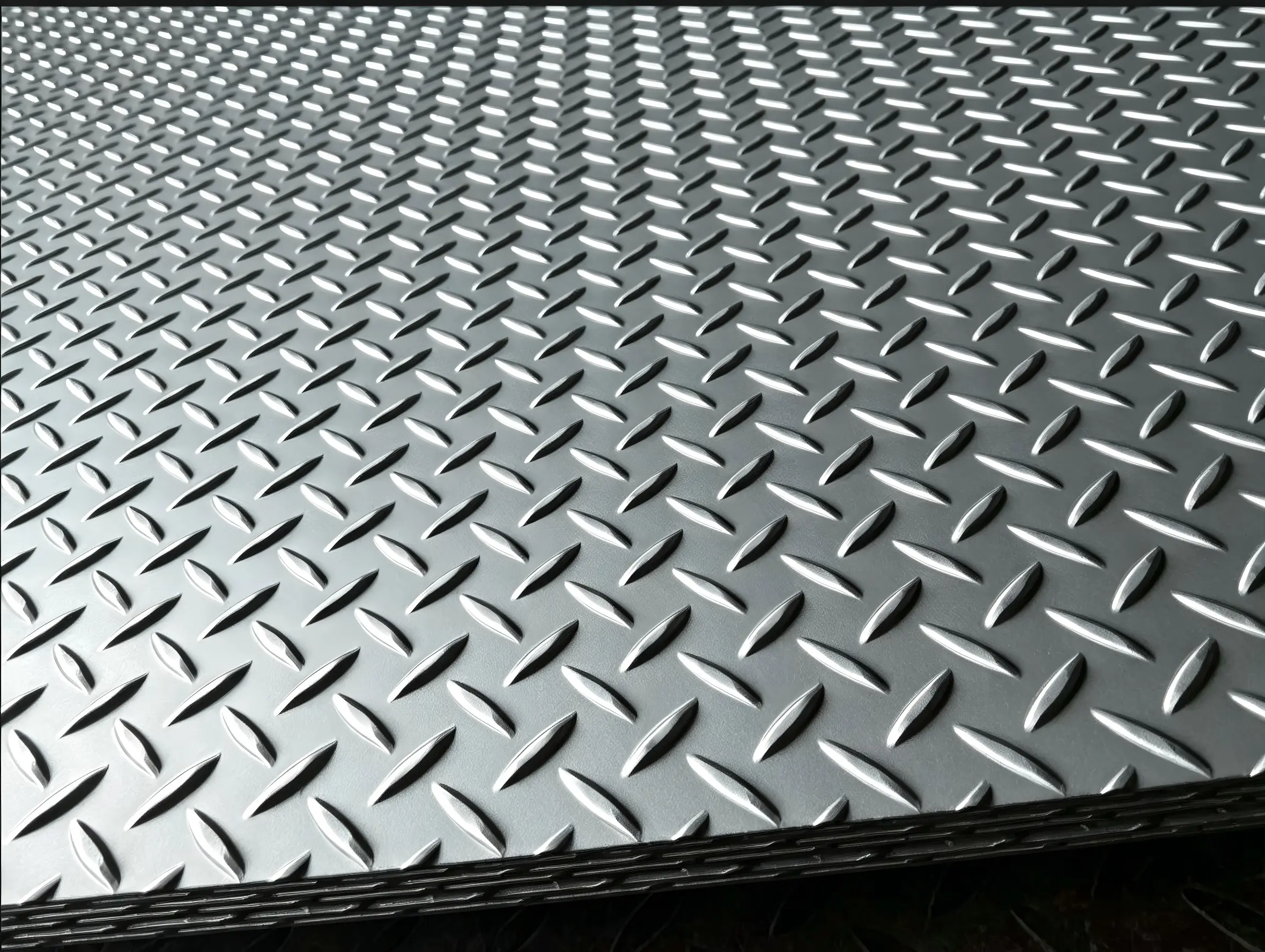Galvanized embossed steel sheet