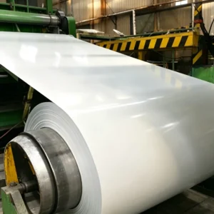 Bobina de acero color RAL7035