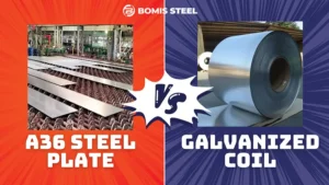 A36 Steel Plate vs Galvanized Coil