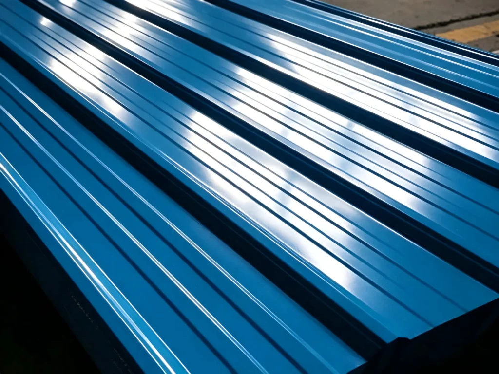 Color-coated roofing sheet