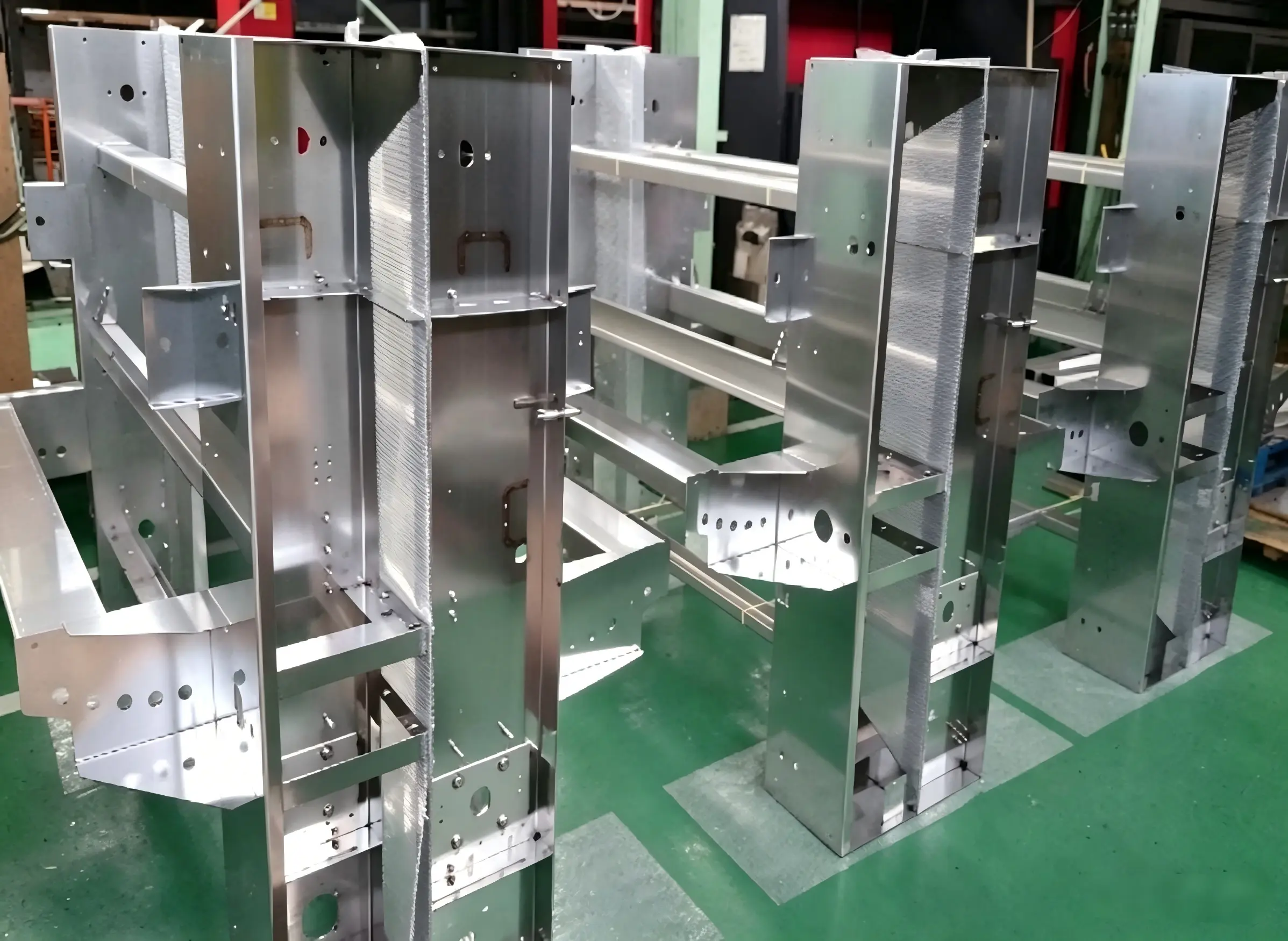 Peças mecânicas de aço galvanizado