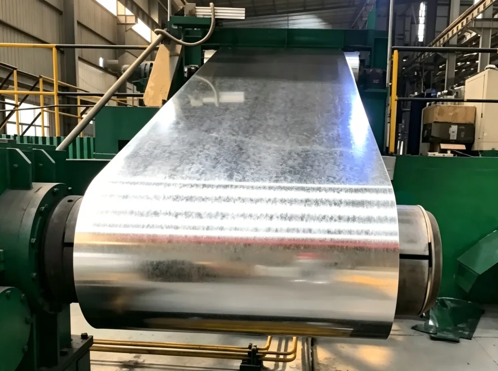 Bobina de acero galvanizado DX52D