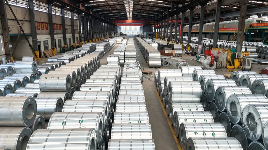 factory display:DX52D Galvanized Steel Coil