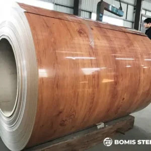Steel-Wood-Grain-PPGI-Wooden-PPGI-Sandwich-Panel-Roofing-Sheet-Galvanized-Steel-Coil-Strip