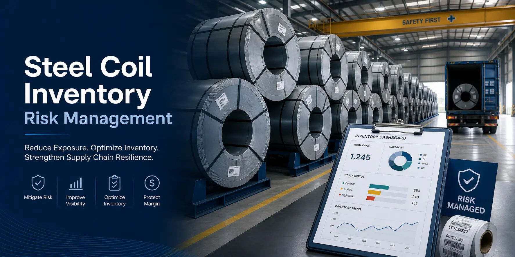 Best Practices for Managing Risks in Steel Coil Inventory Storage