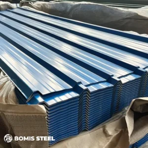 Blue Corrugated Roofing Sheets - PPGI Metal Roofing Panels