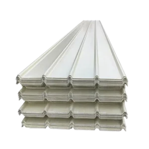 White Corrugated Metal Roofing Sheets