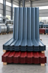 Customized color coated corrugated metal roofing sheets