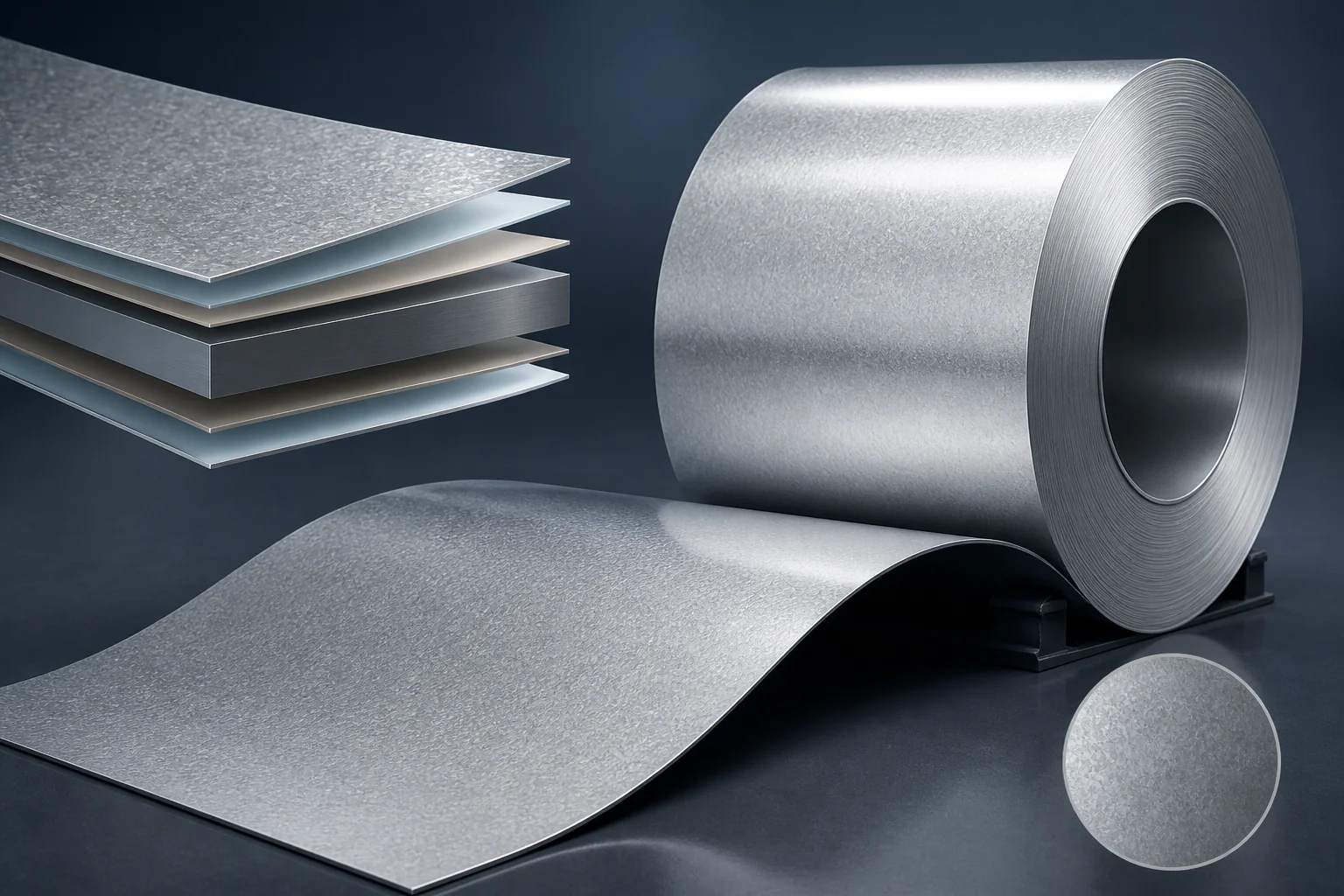 AZ150 G550 AFP Galvalume coil coating technical view